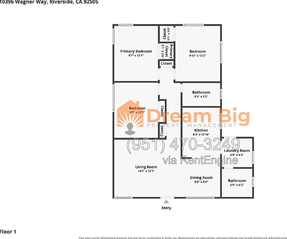 3 bed, 2.0 bath, 1010 sqft, $2,850 — Photo 2
