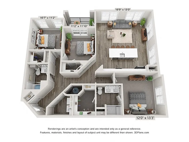 Floor plan Pisgah