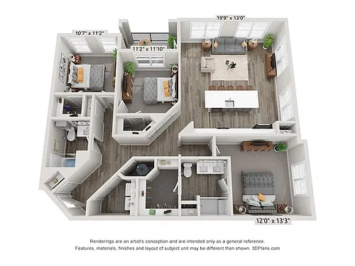 Floor plan Pisgah