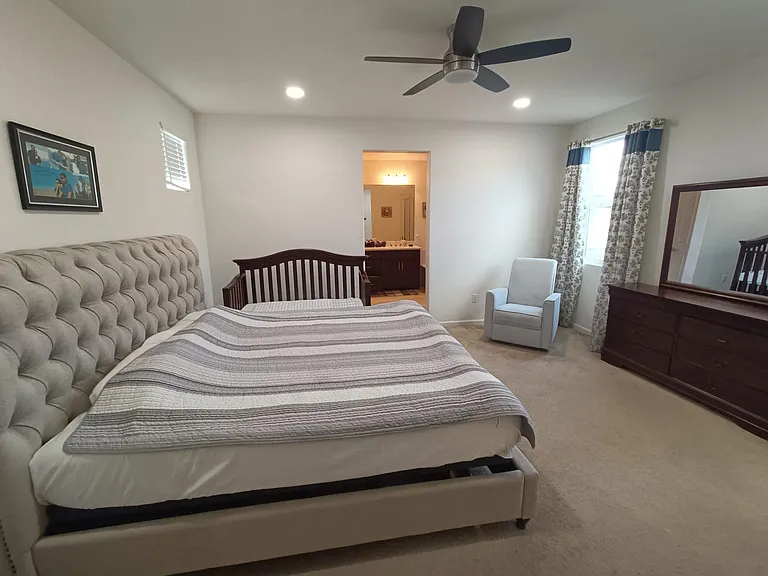 View from Master Bed to Master Bath