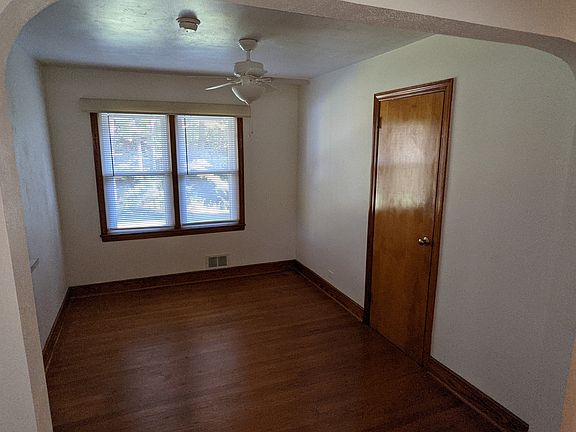 Separate dining room.