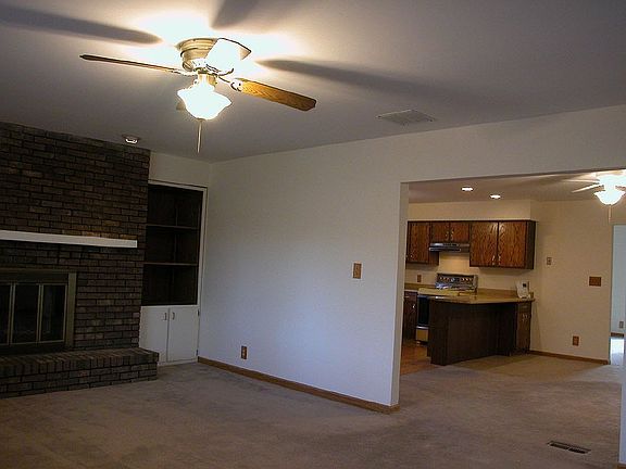 Family Room View to Kitchen