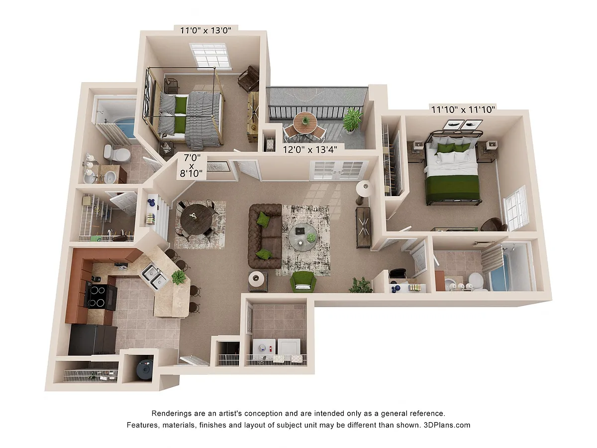 Floor plan B1 | The Tidewater