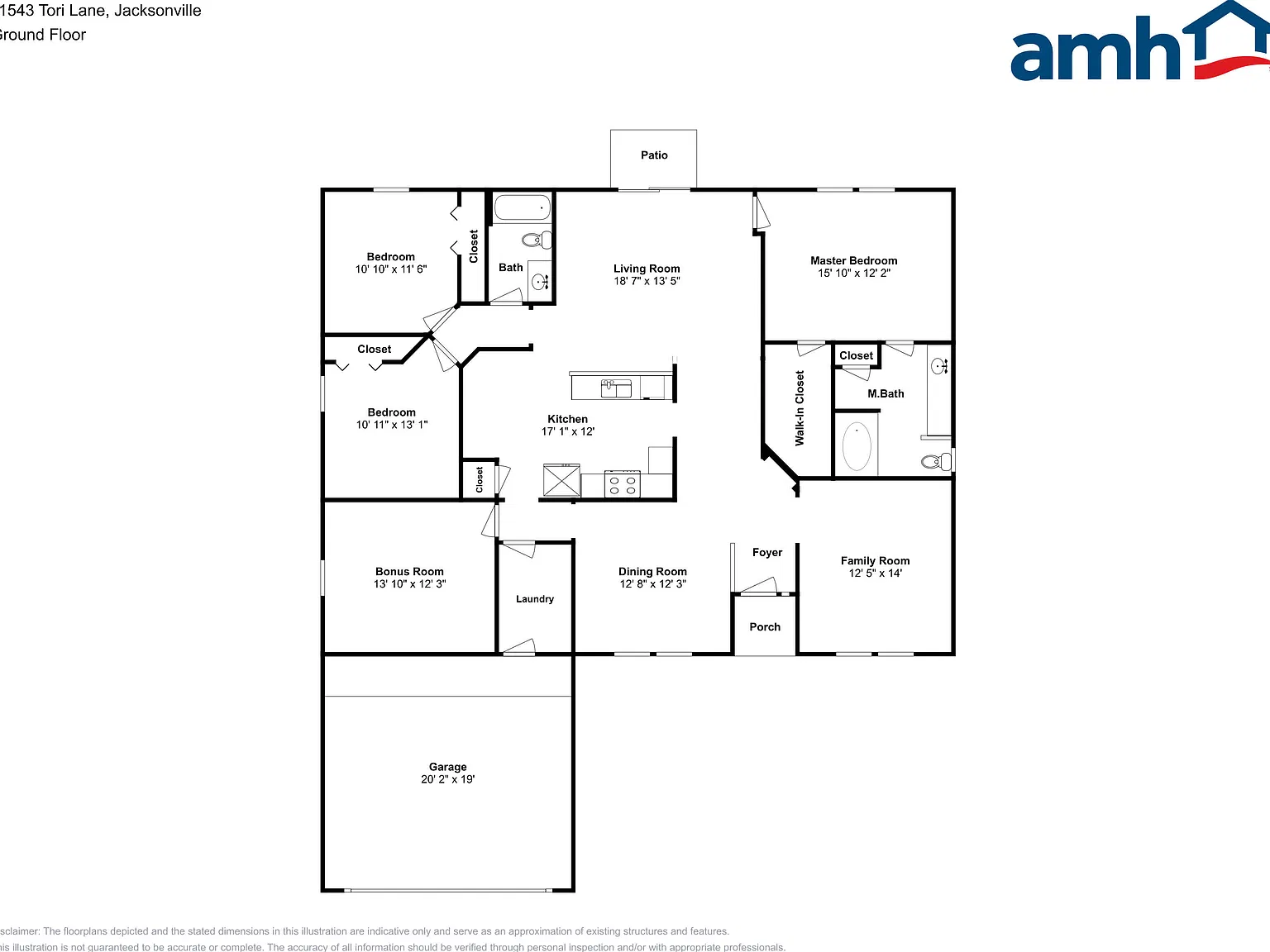 3 bed, 2.0 bath, 1972 sqft, $2,055 — Photo 2