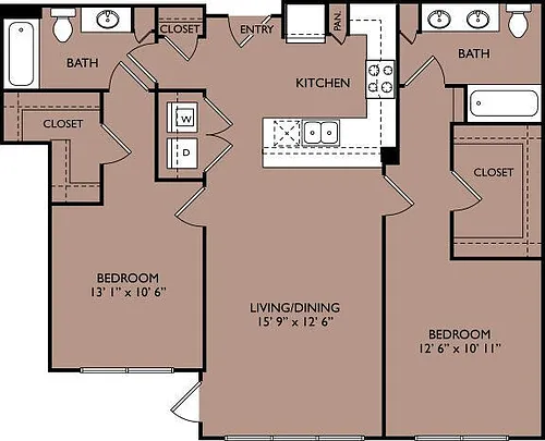 Floor plan B3
