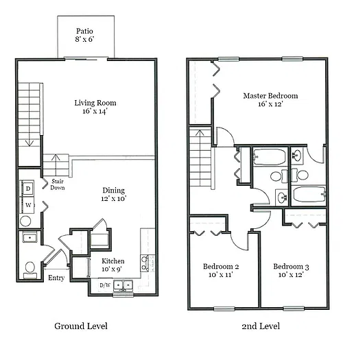 Floor plan Ellington