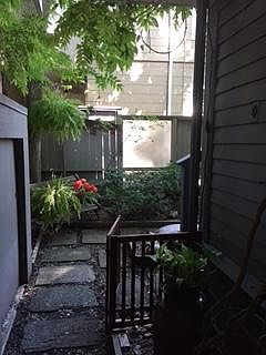 back yard entrance