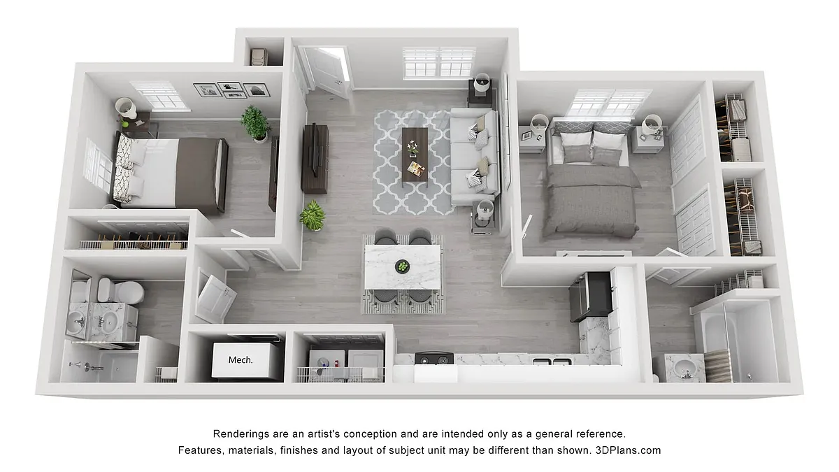 Floor plan The Amick