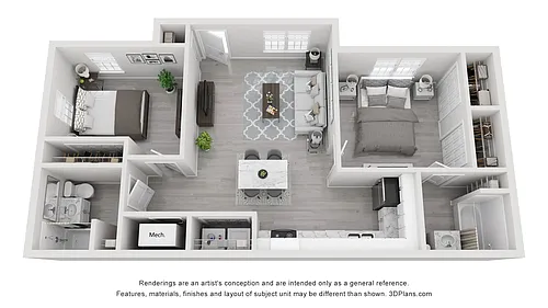 Floor plan The Amick