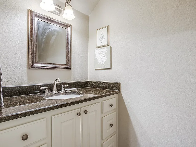 downstairs half bath