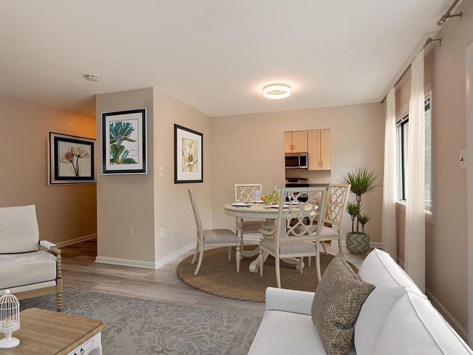 Great open floor plan with exit to the balcony