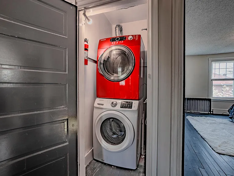 Washer and dryer