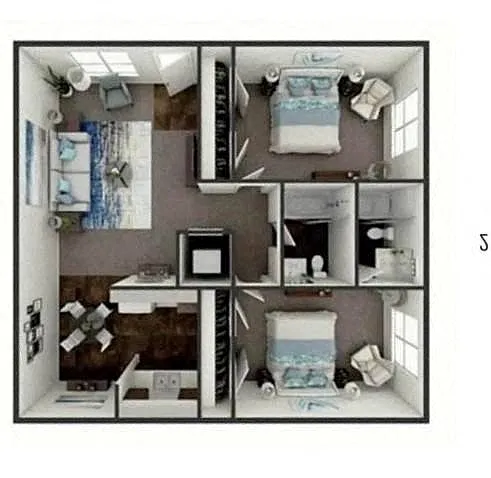 Floor plan Sebastian B2