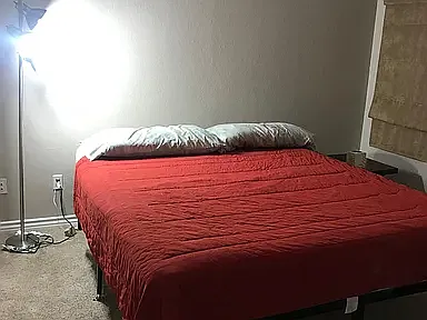 2nd Bedroom with Jack and Jill Bathroom, California King Bed or Queen Bed furnished or unfurnished