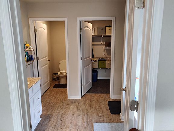 master bath and walk in closet