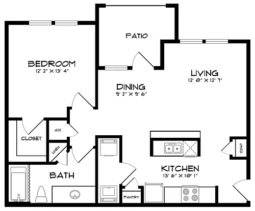 Floor plan A2