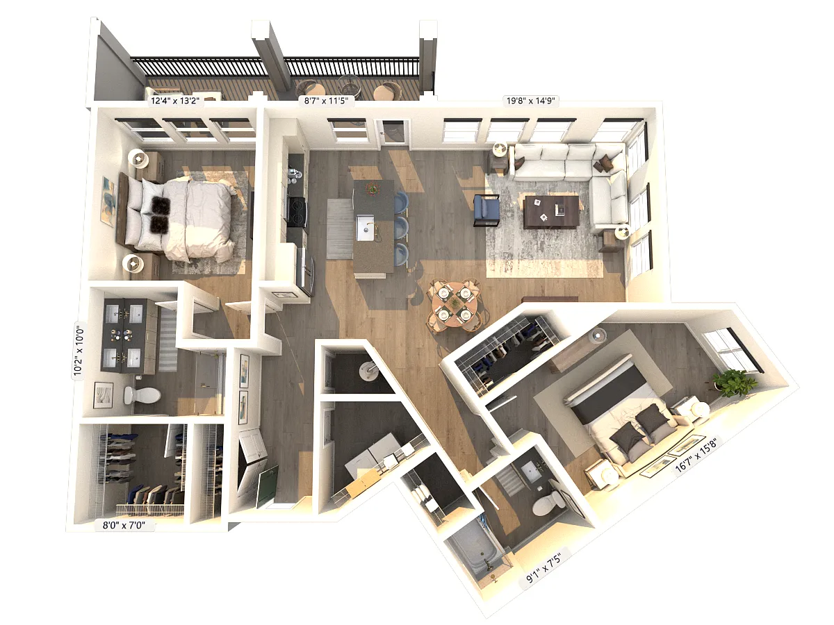 Floor plan C6