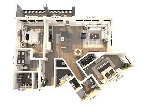 Floor plan C6