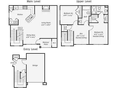 Floor plan B9TGD