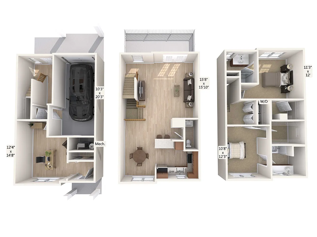Floor plan B5TD