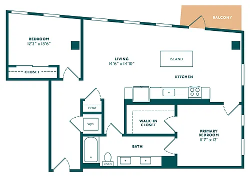 Floor plan B22