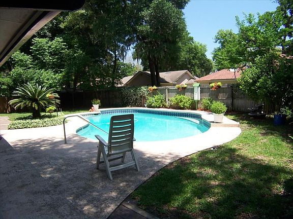 Pool/backyard view