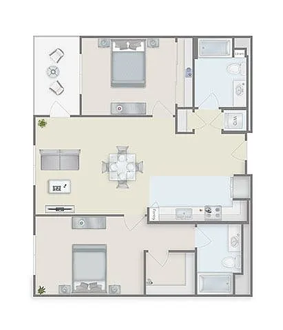 Floor plan B4