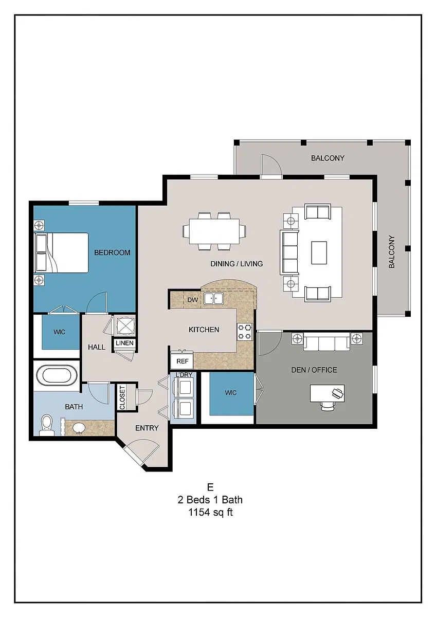 Floor plan E