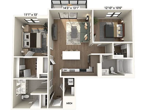 Floor plan B05-Scheme3