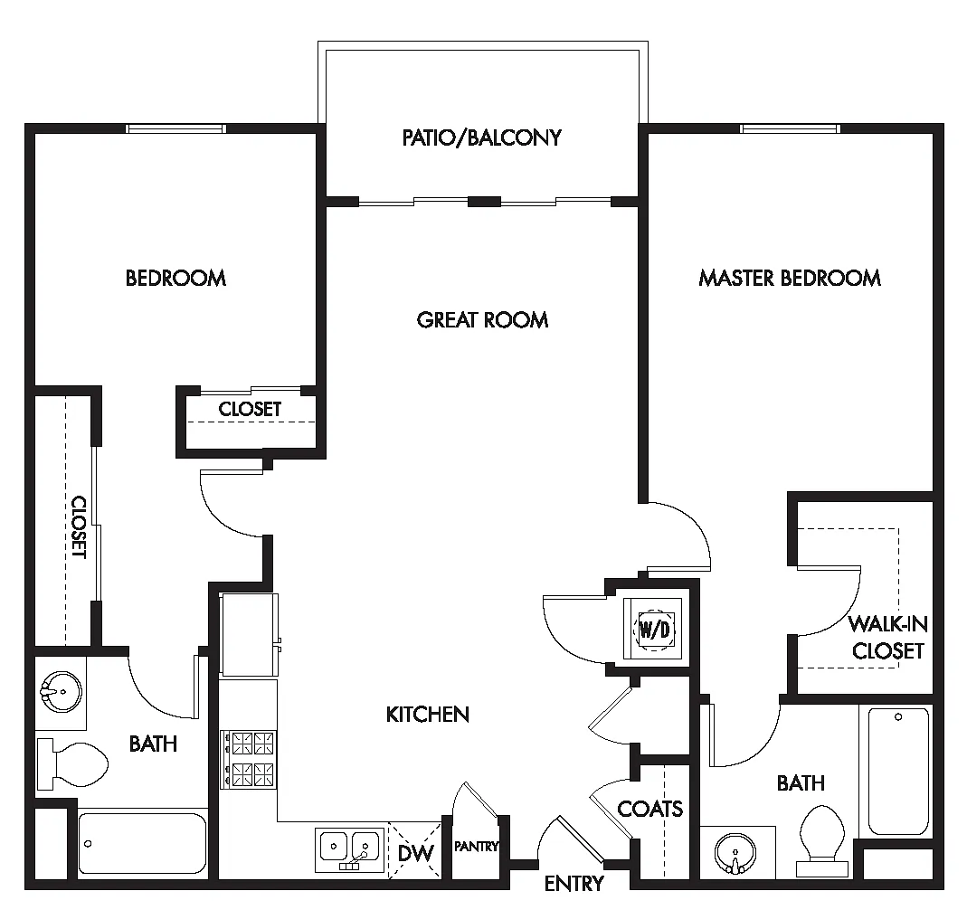 Floor plan Plan 2A