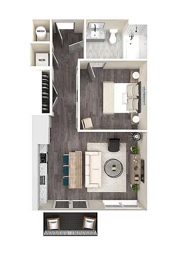 Floor plan A1.6 (Varied Income)