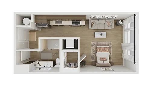 Floor plan Atelier