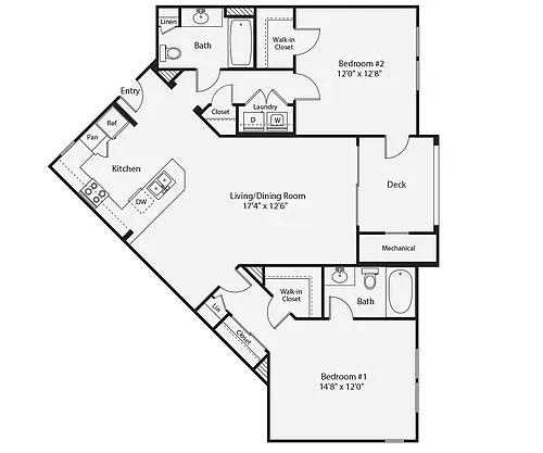 Floor plan B2