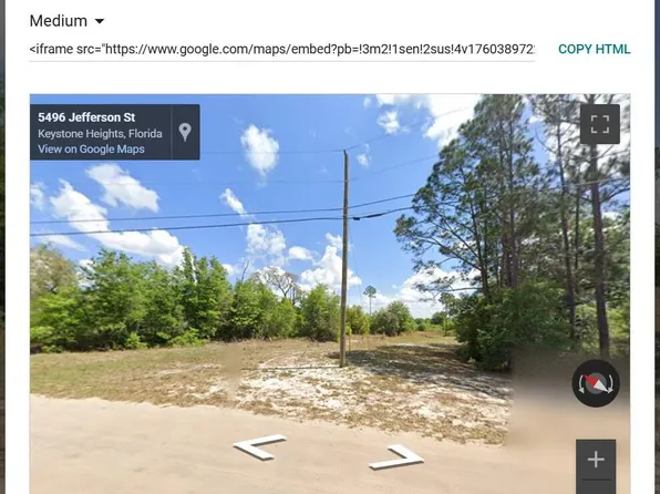 5496 JEFFERSON Street, Keystone Heights, FL 32656