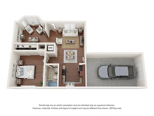 Floor plan Villa Andora