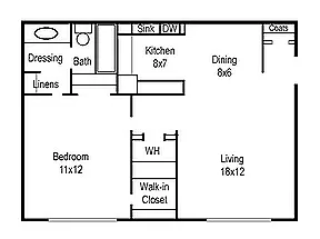 Floor plan Midtown