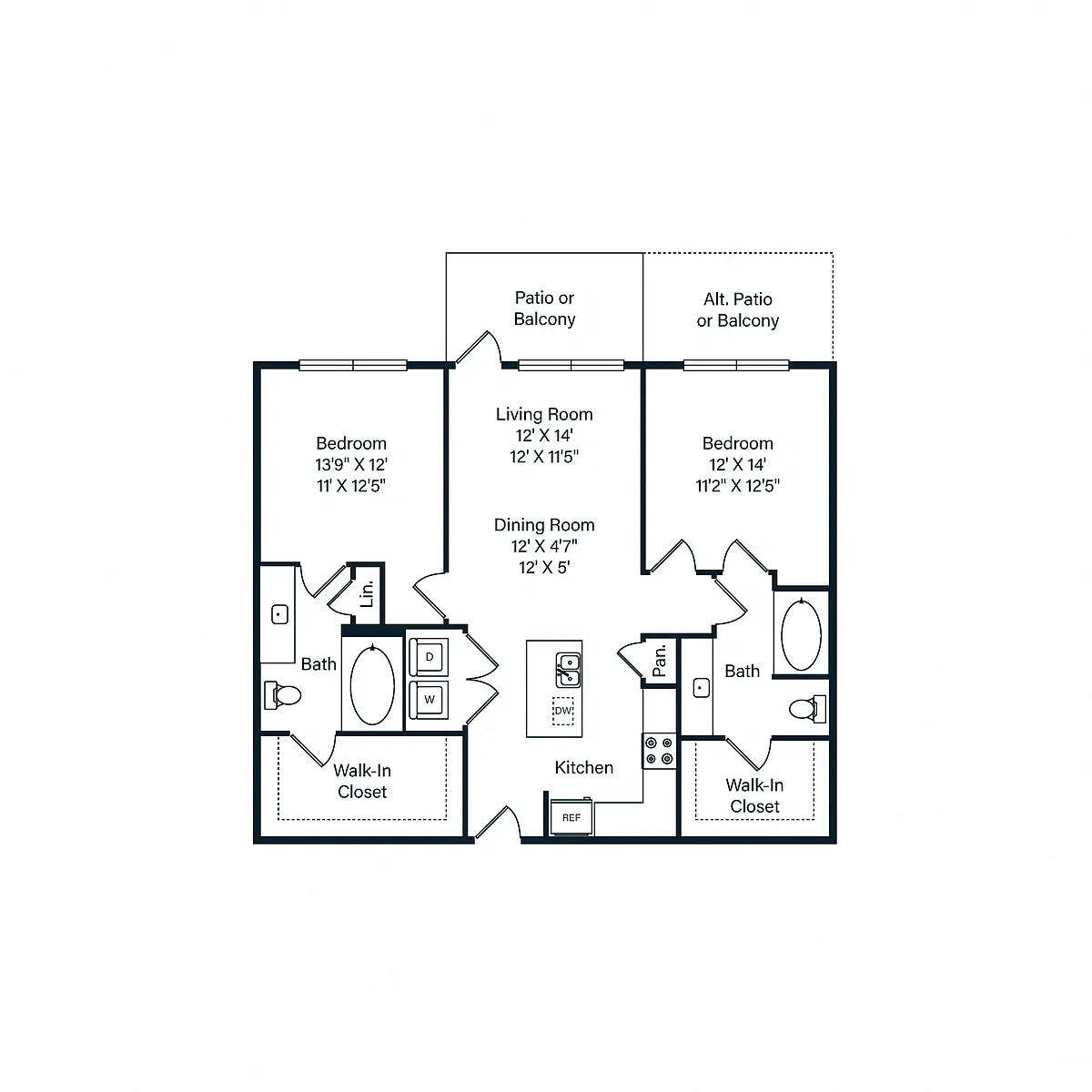 Floor plan B1