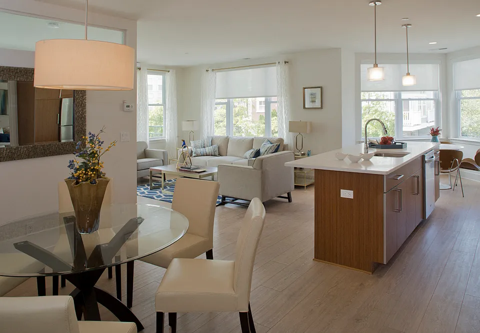 Corner Unit Living Area