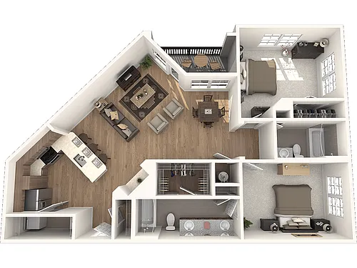 Floor plan The Cooper