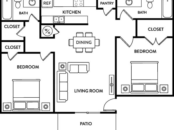 Bayou Oaks, 5440 Downing St #7C, Alexandria, LA 71301