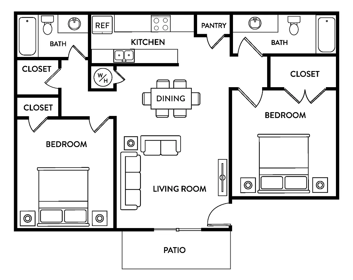 Floor plan B2