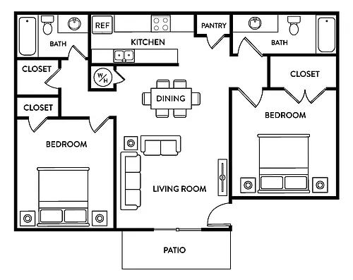 Floor plan B2