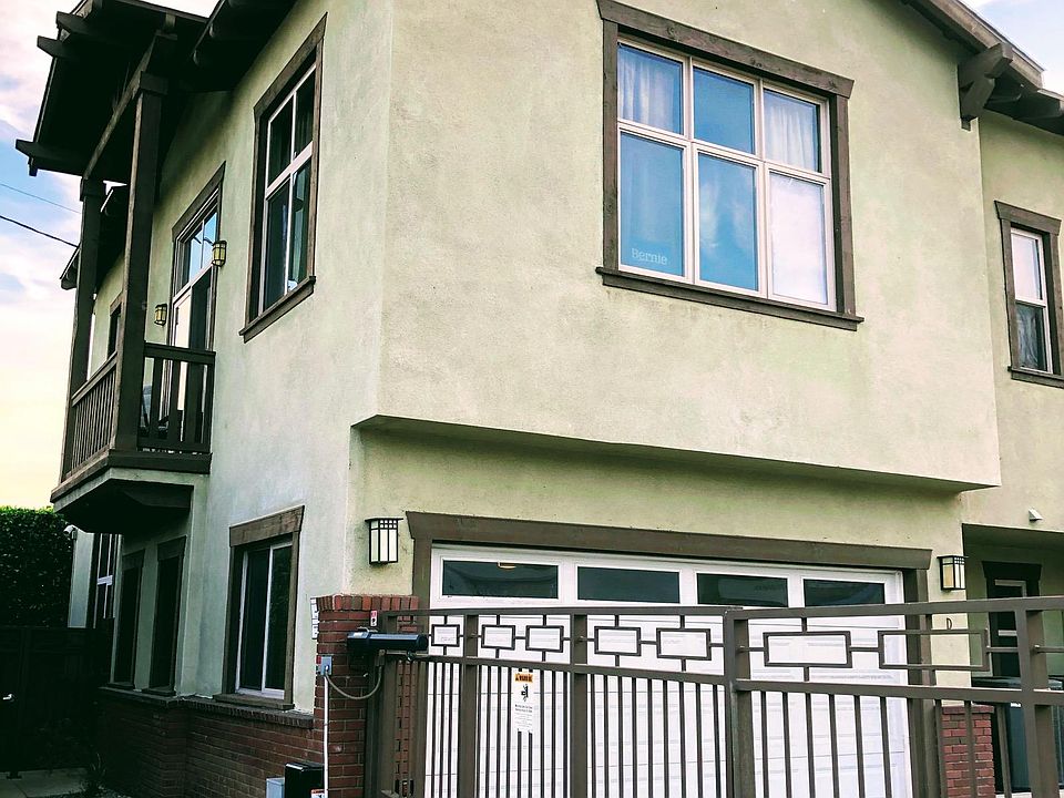 Rear of property