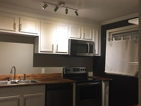Newly updated kitchen with Butcher block countertops