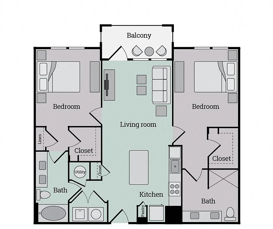 Floor plan B1