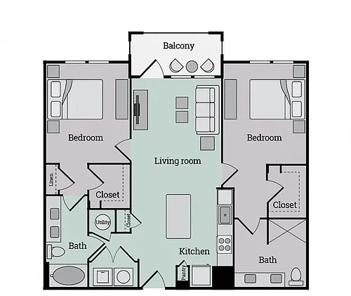 Floor plan B1