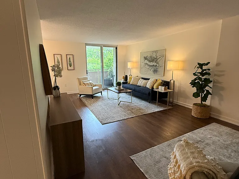 Entrance open to the living area