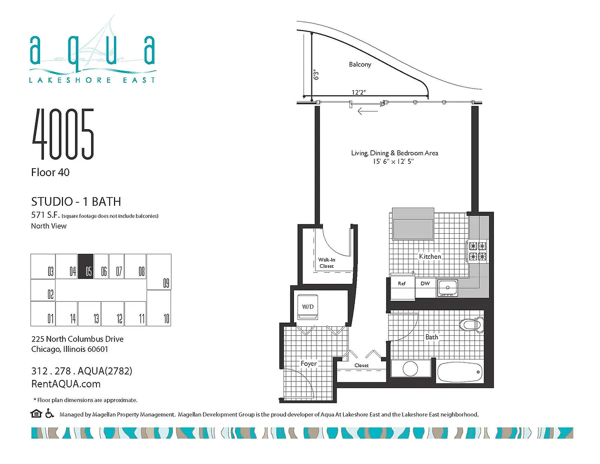 Floor plan aqs105e