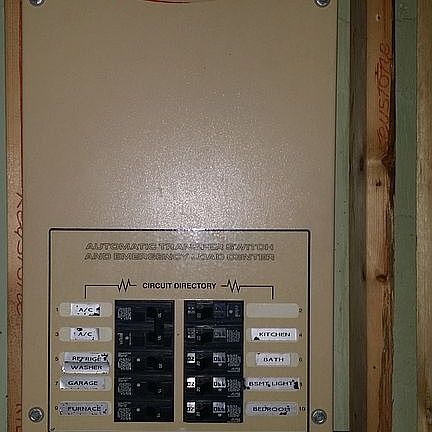 natural gas powered gener.