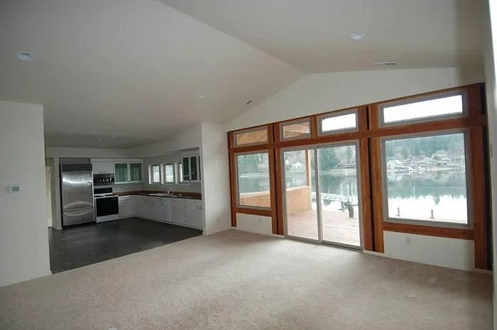 Kitchen, Dining & Living